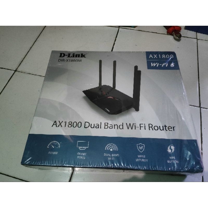 DLINK DIR-X1860 AX1800 Wi-Fi 6 Router Dual Band