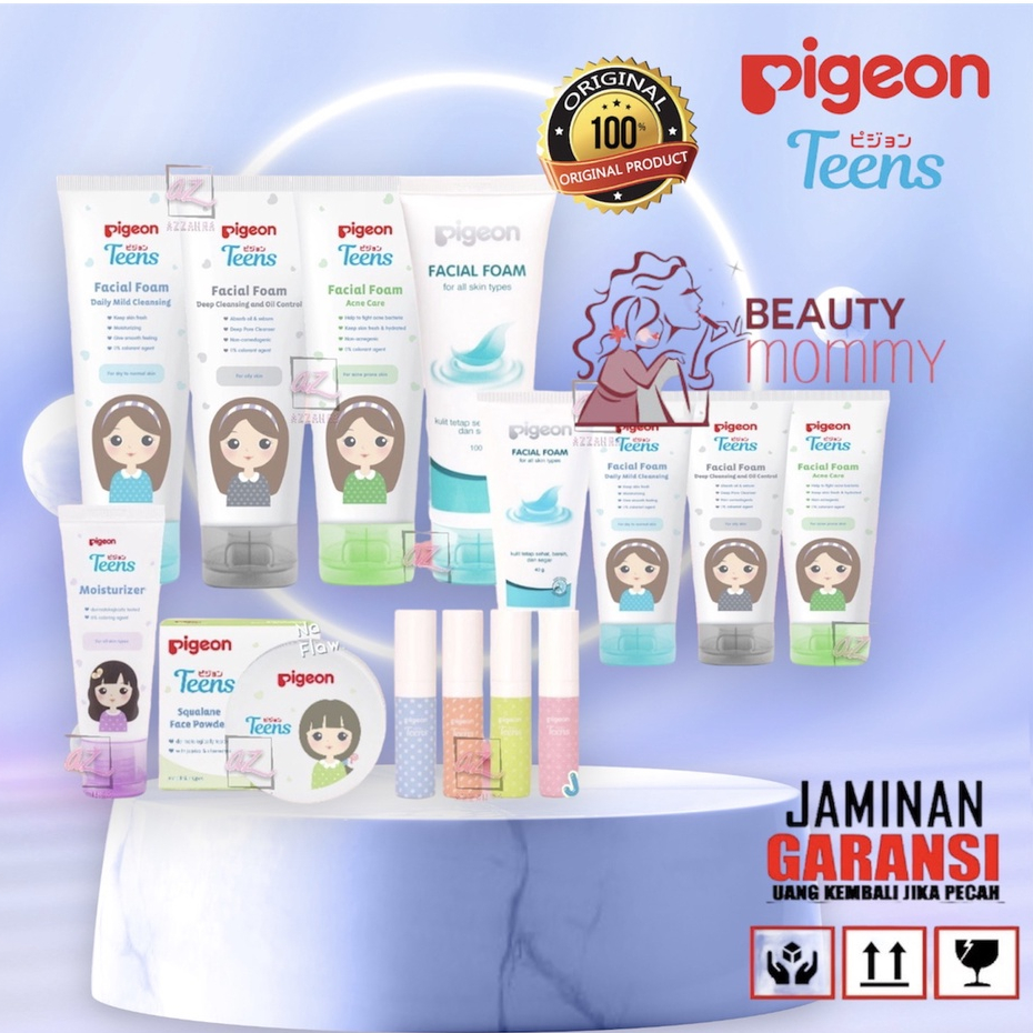 ❣️Coolmom❣️ Pigeon Teens facial foam daily mild Moisturizer deep cleansing &amp; oil control, acne ranger moisturizer for acne and teens dan jelly lip tint, sabun cuci muka face cleanser aman pelembab teen kaila micellar water Facial Wash