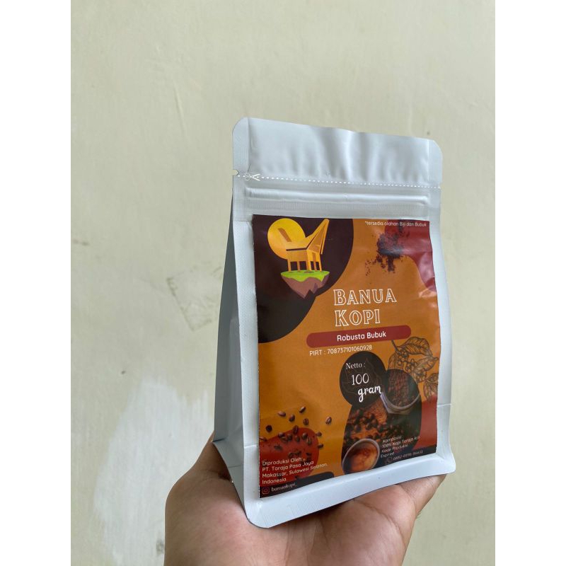 

Kopi Toraja Robusta Asli 100gr