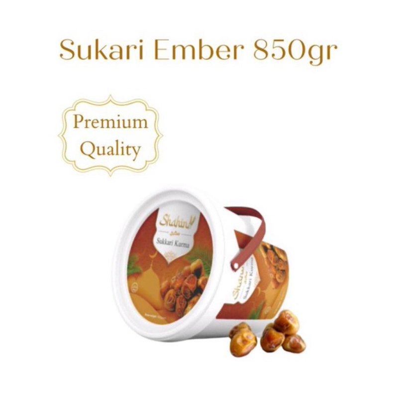 

Kurma Sukari Ember Alqossim 850 gr