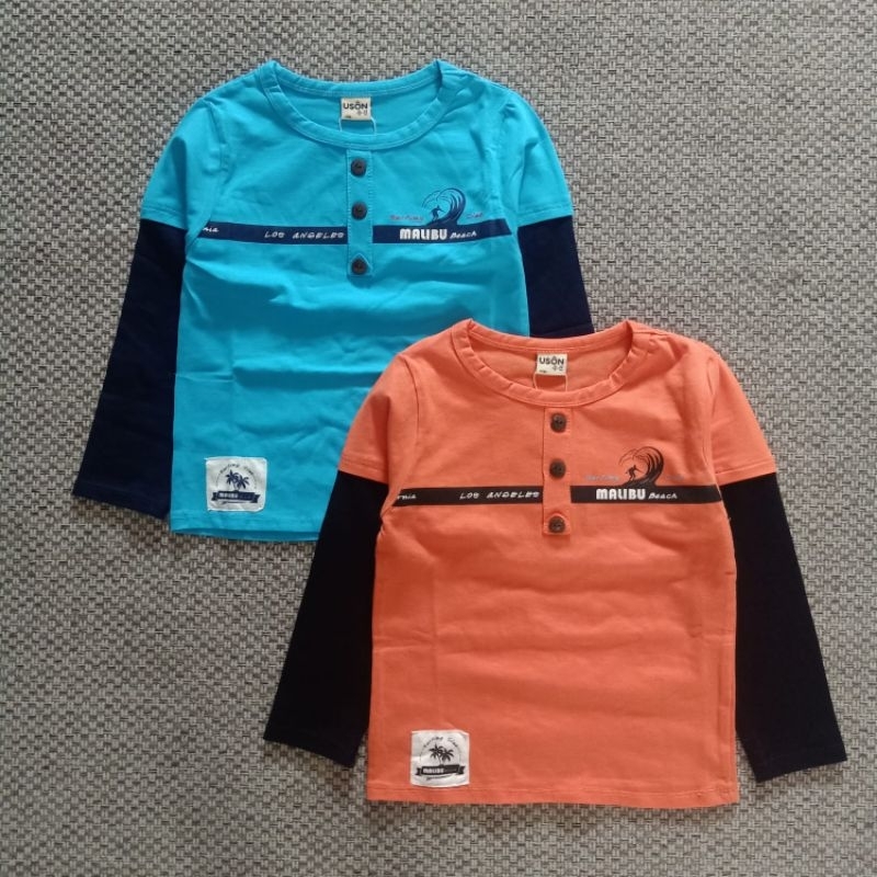 KAOS USON TANGAN PANJANG ANAK COWOK IMPORT BAJU BABY BOY BAYI COWOK PREMIUM