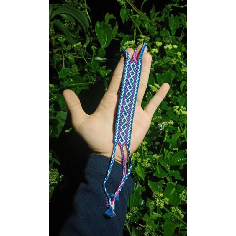 gelang gunung motif etnik handmade