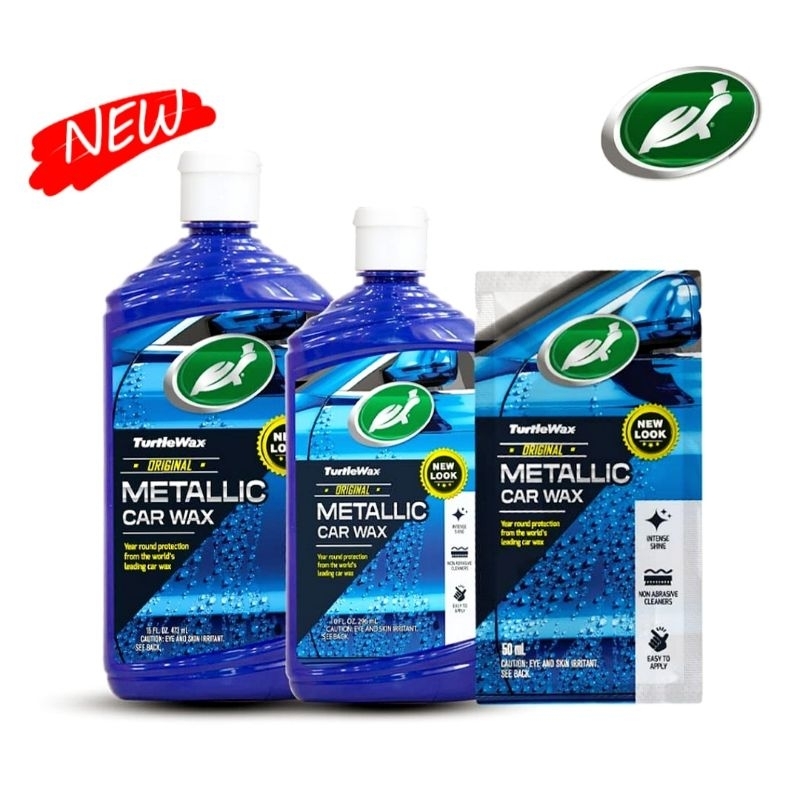 Disc Turtle Wax Metallic Wax / Pengkilap Motor Mobil