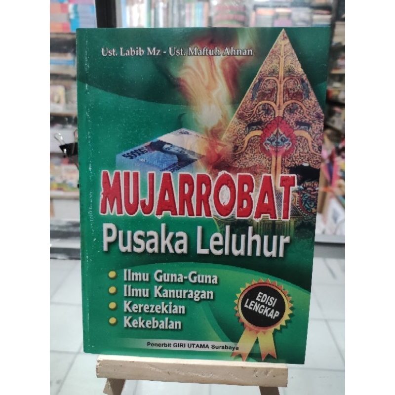 mujarobat pusaka leluhur.138 halaman