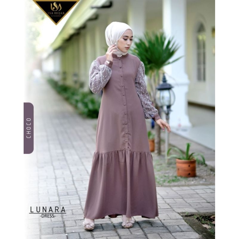 Lunara Dress Isa Hijab Style Kondangan