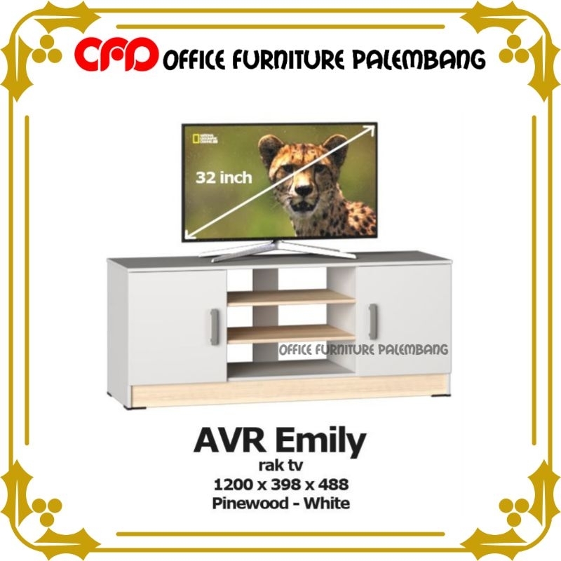 rak tv olympic gstar AVR EMILY meja tv buffet tv minimalis