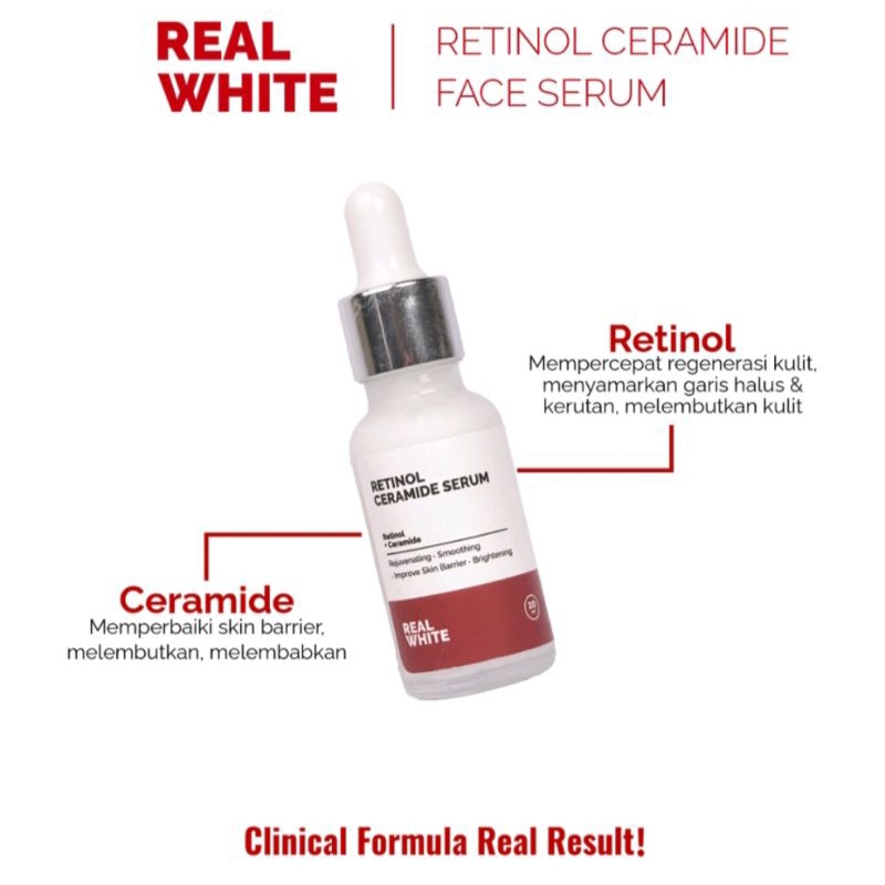 Real White Retinol Ceramide Serum 20ml