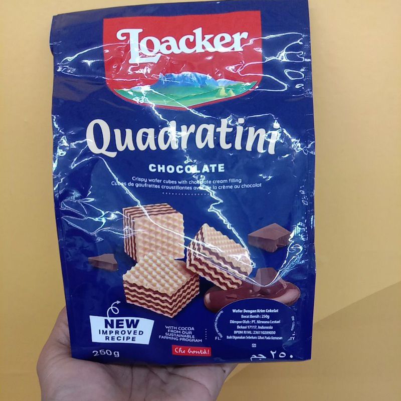 

loacker quadratini Chocolate 250gr