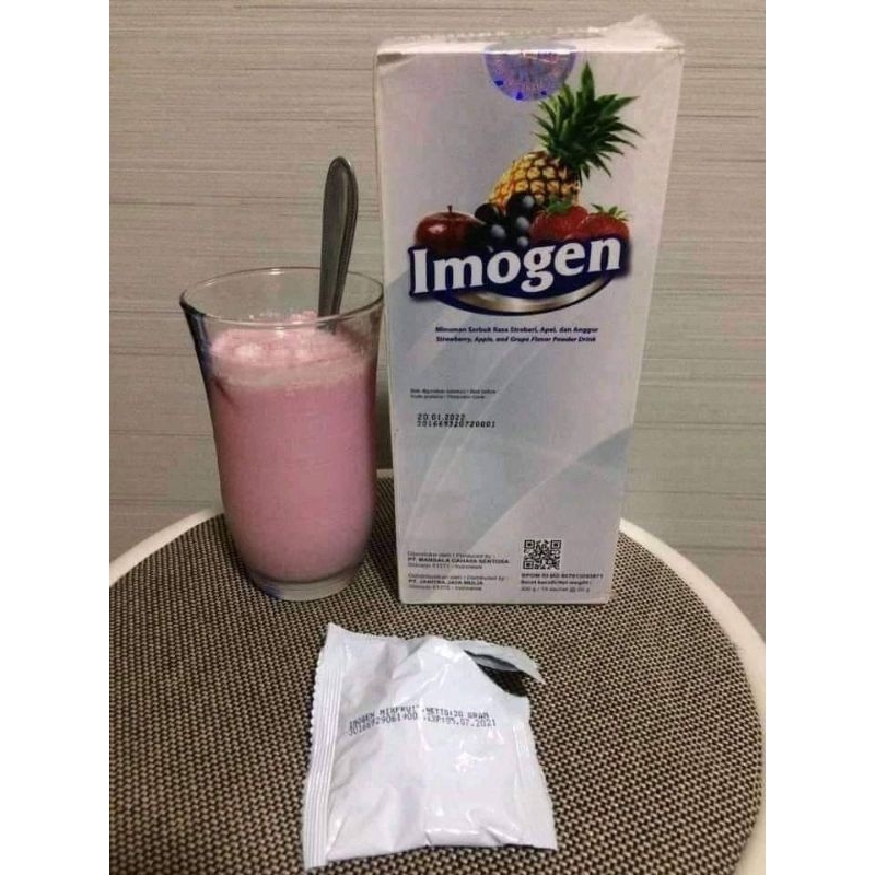 

IMOGEN MIX FRUIT minuman rasa susu dan buah Anak dan Dewasa