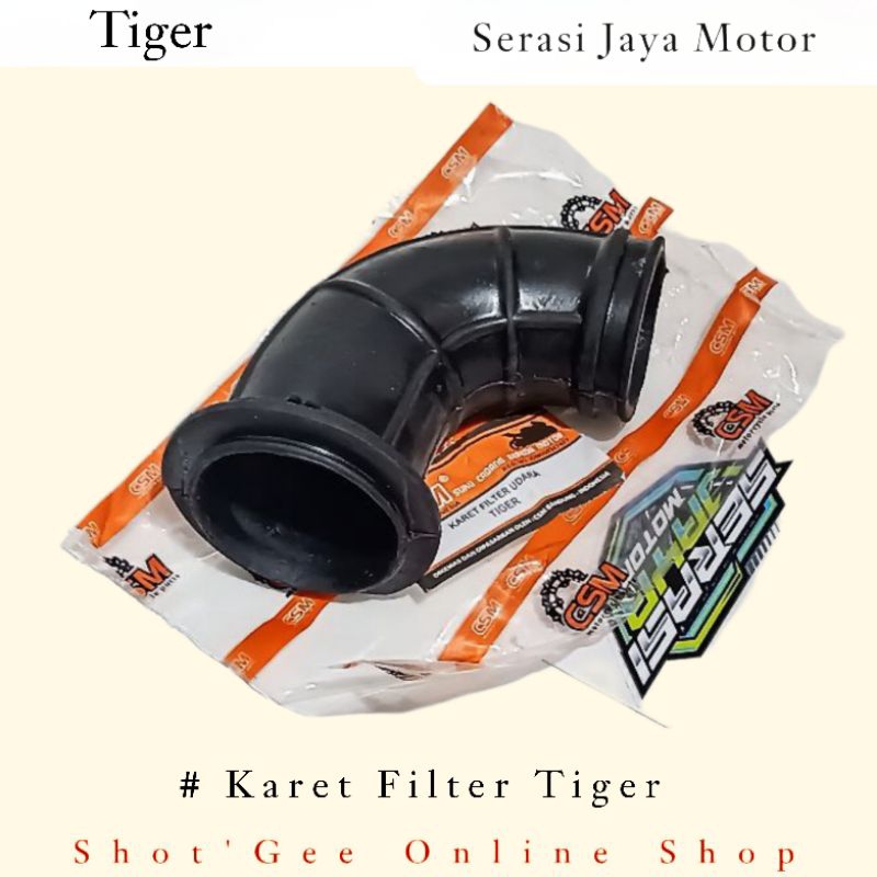 Karet Filter Udara Karburator Tiger Lama / Old Tiger New / Revo / Revolution