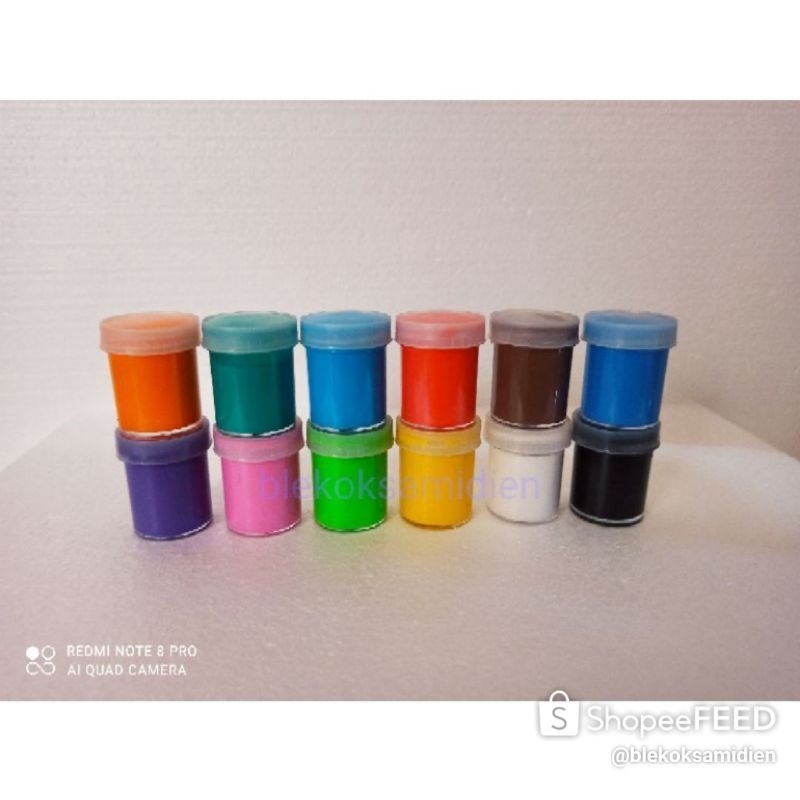 cat air lukis akrilik kemasan 25ml/cat lukis/cat air/cat akrilik
