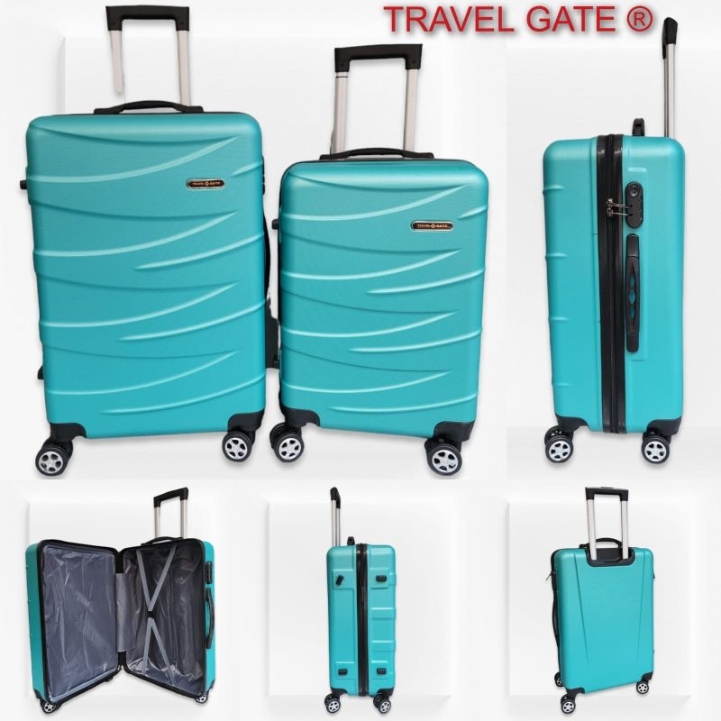 Koper Fiber TRAVEL GATE 20 inch - 24 inch Hardcase Model Terbaru ORI - Kabin size dan Bagasi