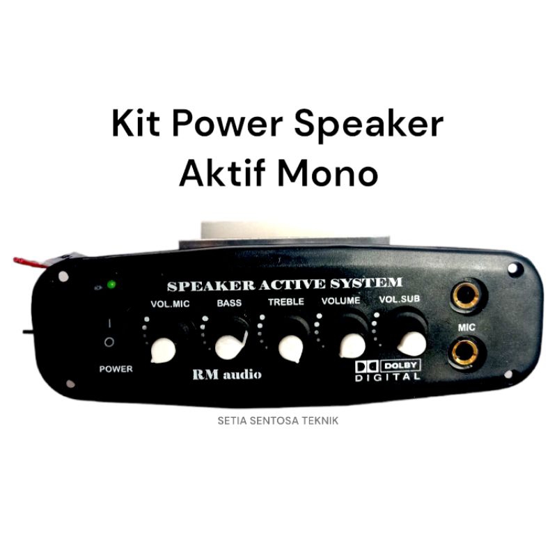 Kit Power Speaker Aktif Mono RM 6021