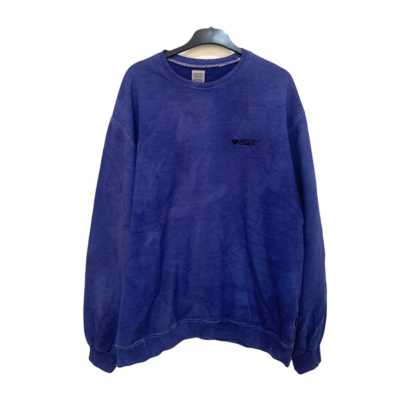ebbets fields washed blue crewneck