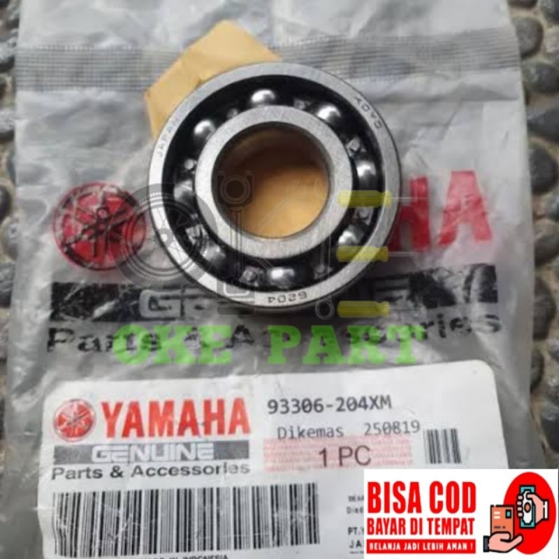 Laher bearing 6204 as pully belakang nmax mio m3 aerox