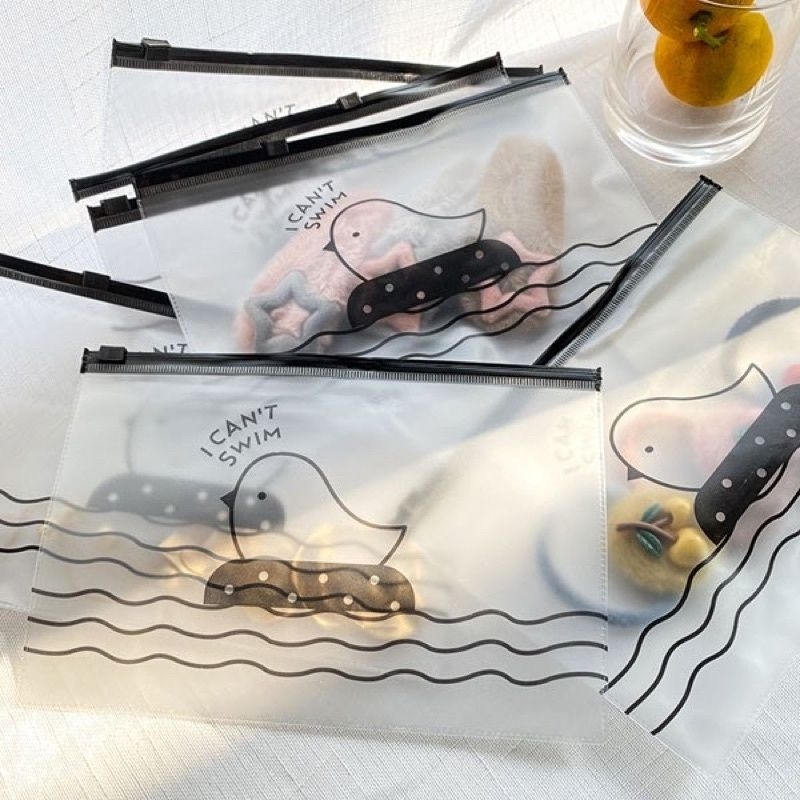 MEASTORE | ZIPPER BAG POUCH ORGANIZER - TEMPAT AKSESORIS WADAH MAKE UP MASKER KOSMETIK