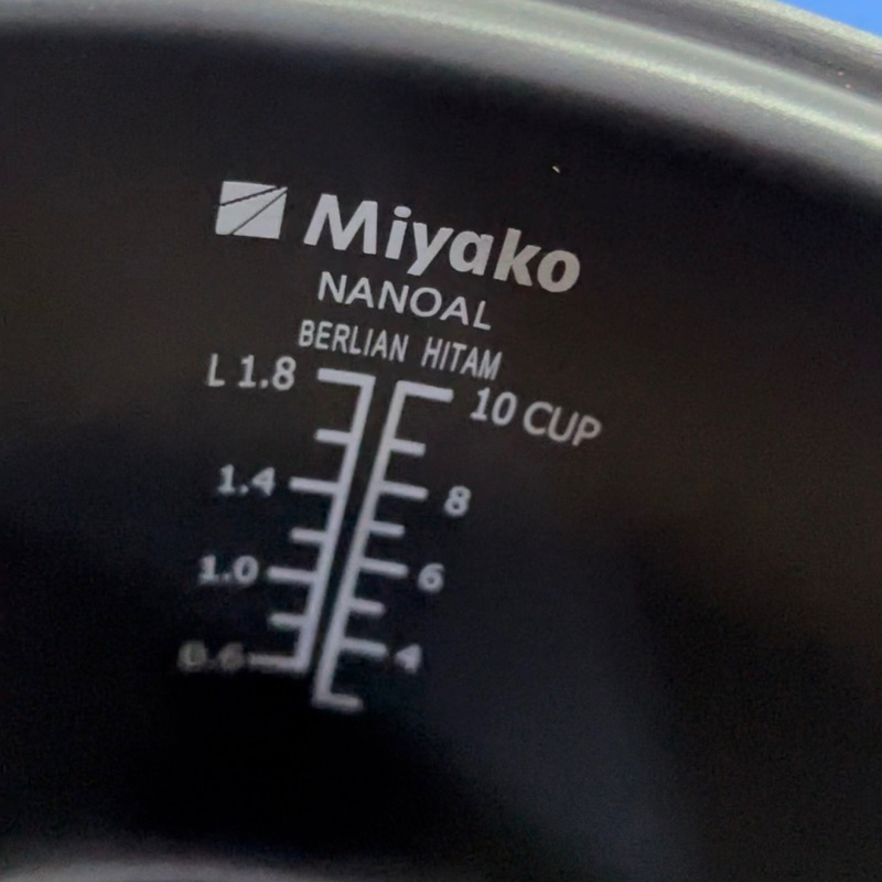 Panci Magic Com Miyako Original, untuk ukuran 0.6 L, 1 L, 1.2 L, 1.8 L dan 2.2 L 606 612 528 508 838 Panci Magic Com Miyako Original Teflon Rice Cooker miyako Ukuran 0.6L 1.2L 1.8 Liter 2.2L Multi