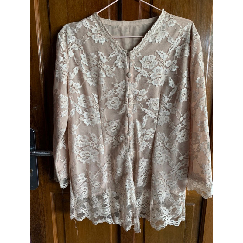 BARU‼️ Baju kebaya Kartini Jumbo (indah bordir)