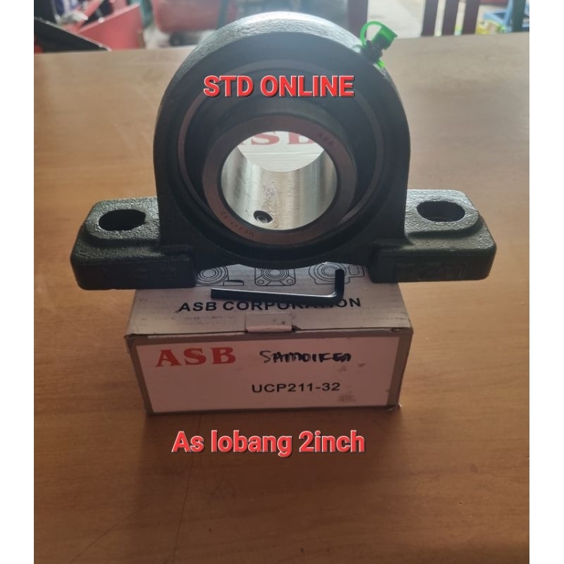 PILLOW BLOCK UCP 211-32 ASB LAHER DUDUK ASB AS 2 INCH