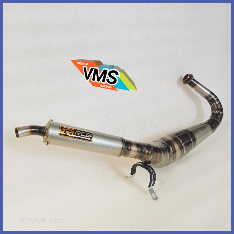 Knalpot Kolong Kobra Rx-King Plat Karat