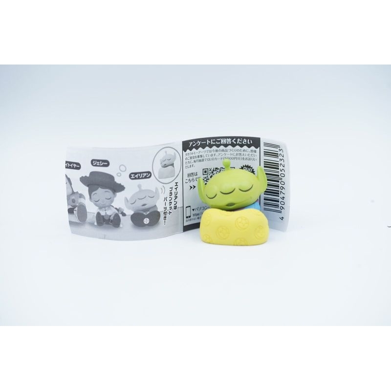 Pajangan Alien Toy Story Sleeping Figure Mini Gashapon Gachapon