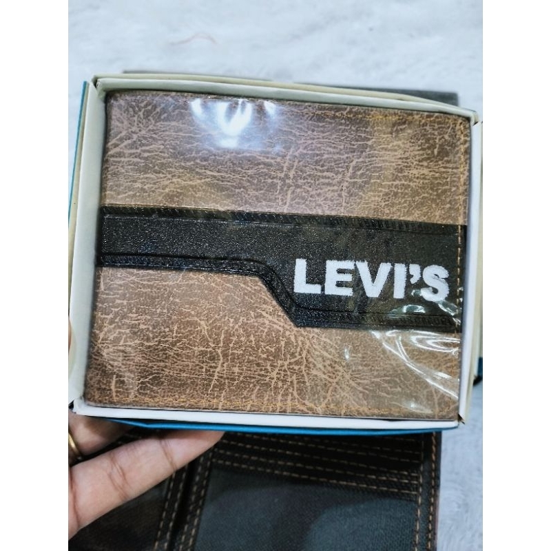 Dompet pria lipat / dompet kulit / dompet pria 2in1