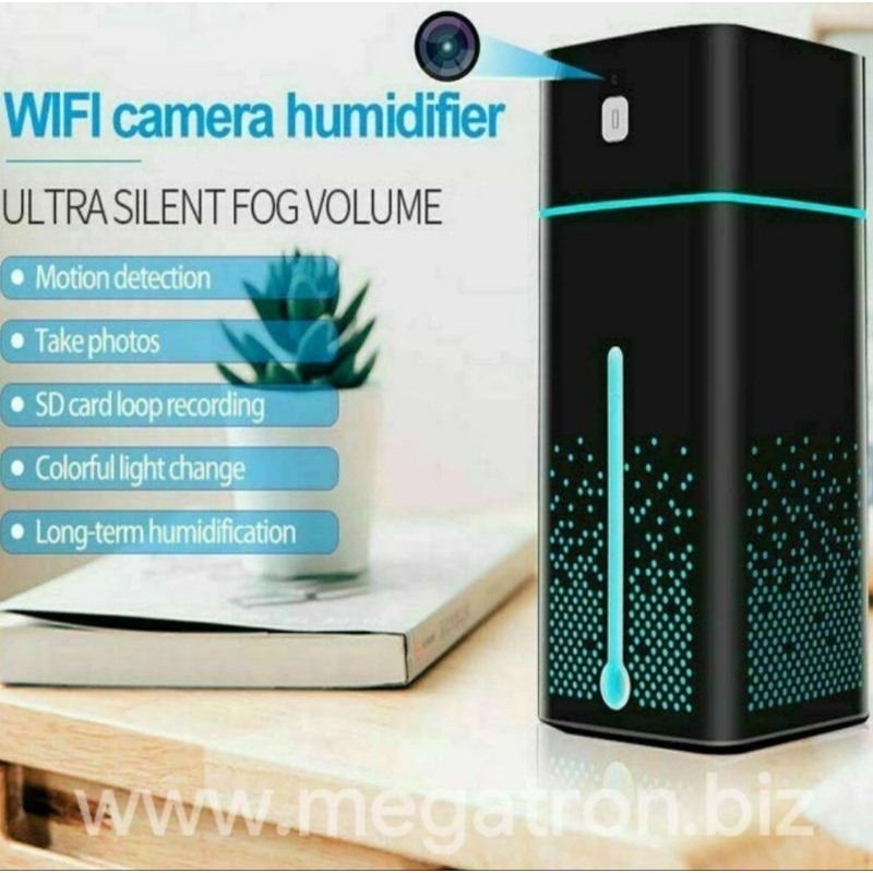 Wifi Spy Camera model Humidifier (pelembab udara) - Bisa pantau live lewat HP