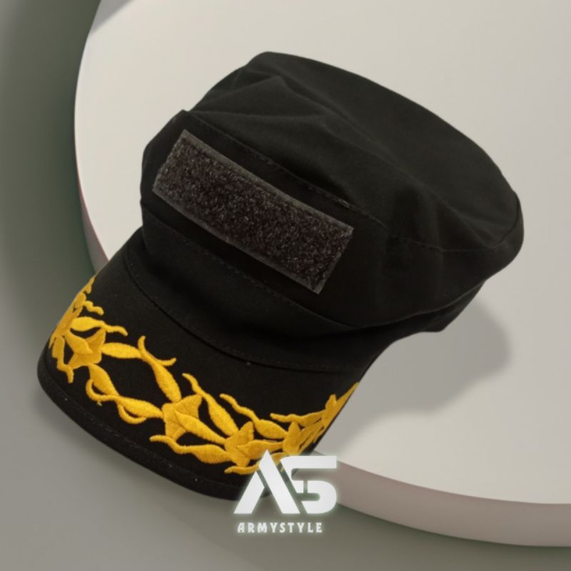 TOPI PDH PAMEN TNI - TOPI PERWIRA MILITER ORIGINAL