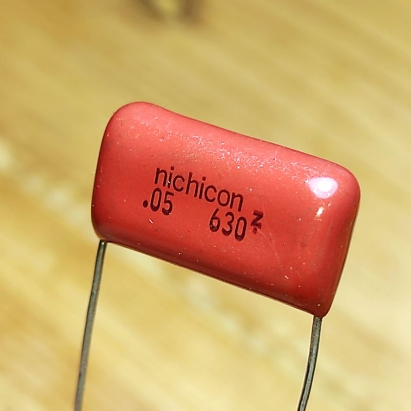 Capacitor Tone Gitar 0.05uf 0.047uf JAPAN Original Film kapasitor metalized polyester fender gibson 