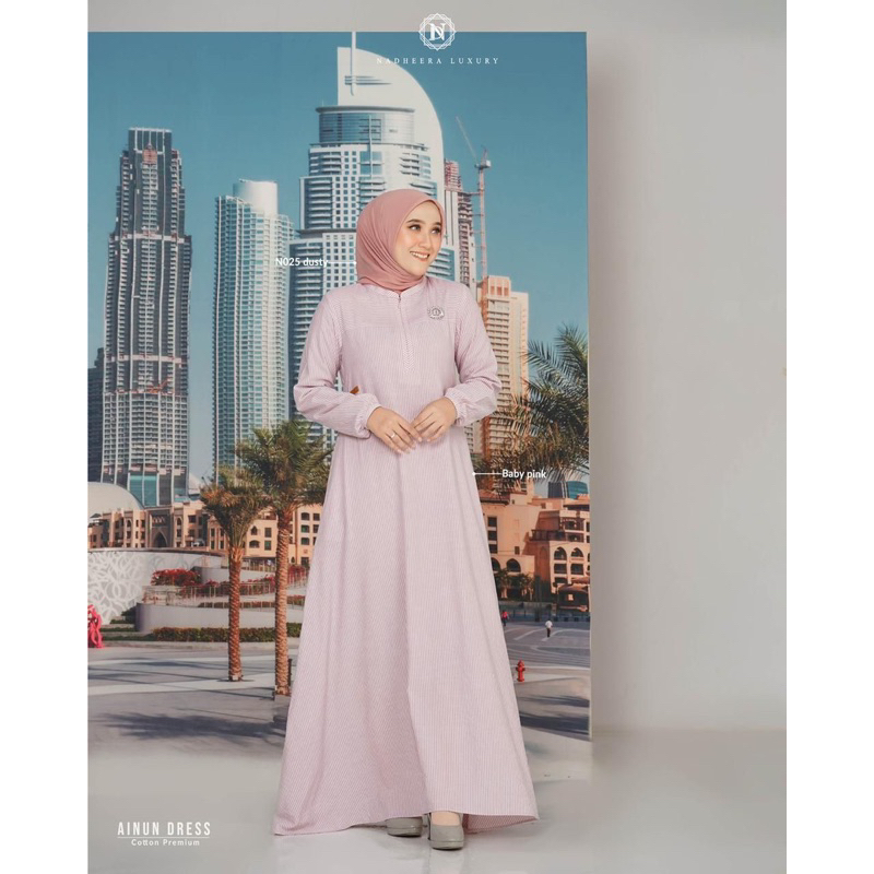 TERBARU✅NADHEERA LUXURY HABIBI AINUN DRESS