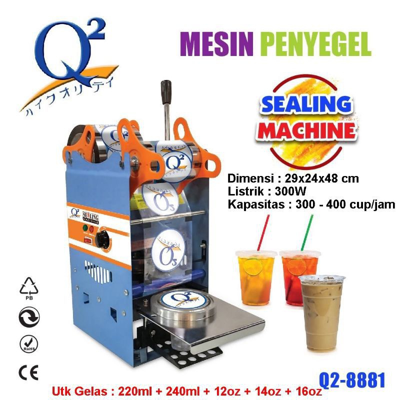 Q2-8881 CUP SEALER | MESIN PENYEGEL