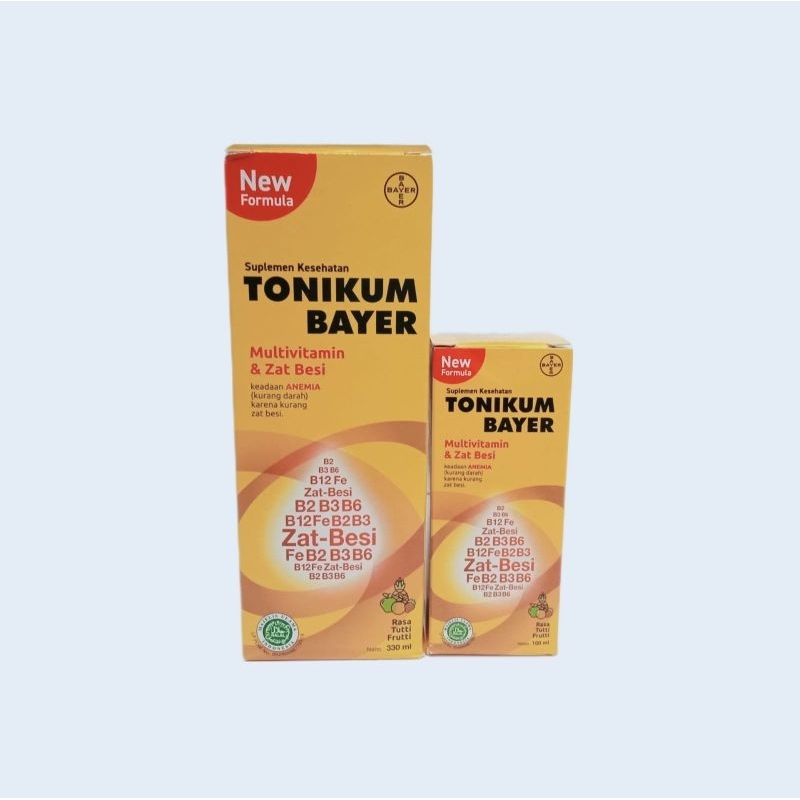 TONIKUM BAYER 100ml 330ml Suplemen Penambah Darah