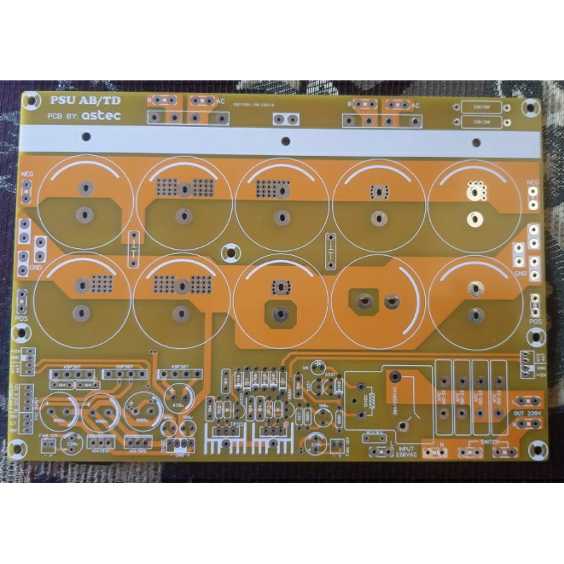 PCB PSU AB D TD 10 Elco