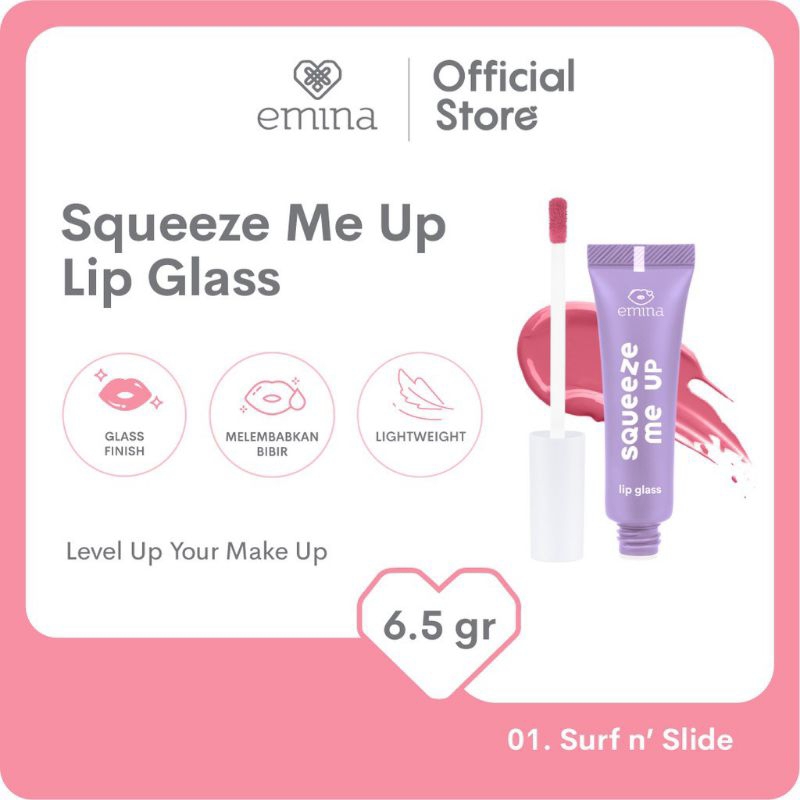 EMINA Squeeze Me Up Lip Glass