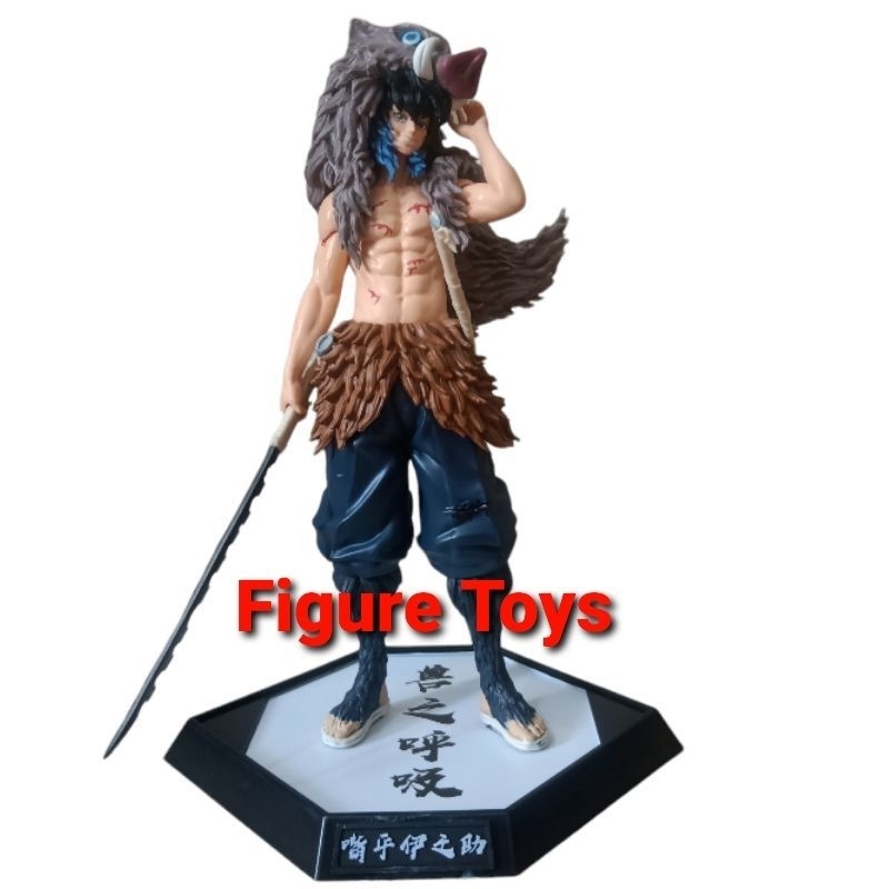 Figure anime demon slayer inosuke