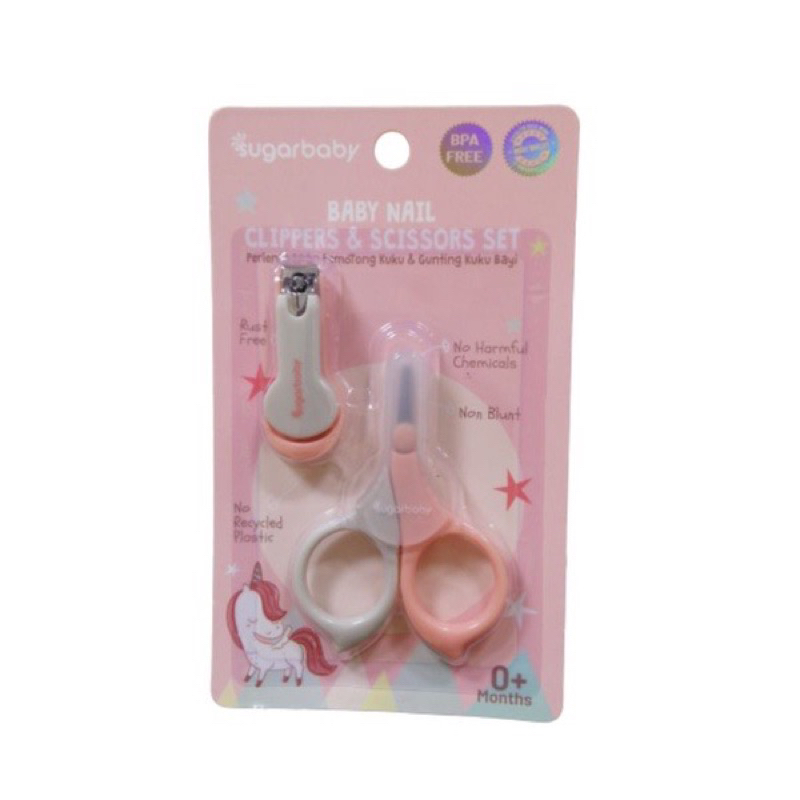 Sugar Baby Nail Clippers Gunting Kuku Bayi Newborn Anak Menicure Set