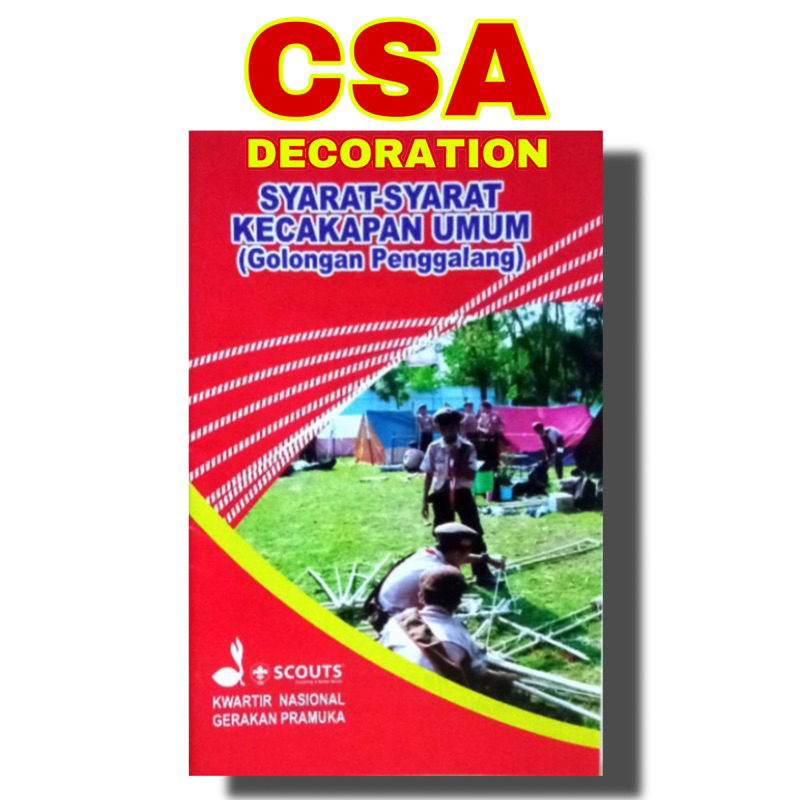 BUKU SKU PRAMUKA PENGGALANG SD 4.5.6 DAN SMP