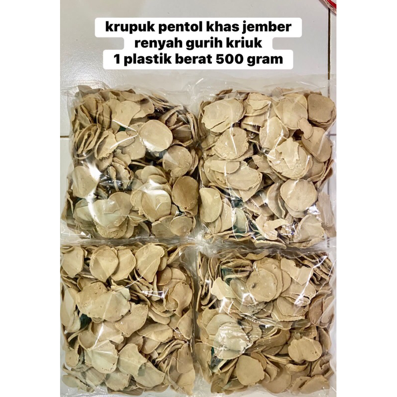 

[500gr] Krupuk upil / krupuk pentol