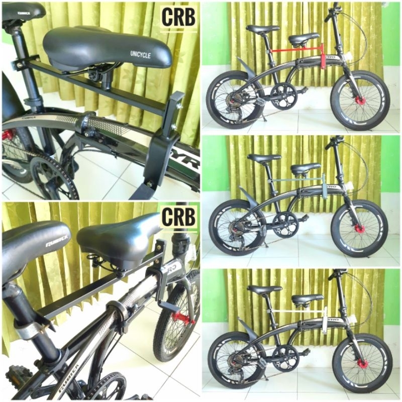 Boncengan Anak Sepeda Lipat / Boncengan Sepeda Lipat Depan