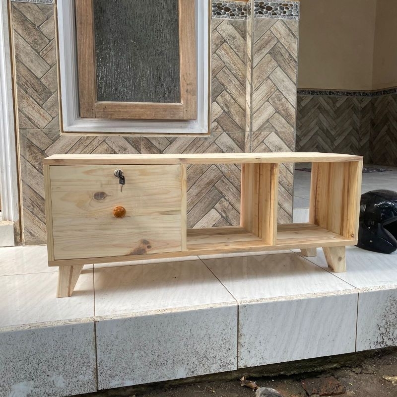 TERMURAH MEJA TV KAYU JATI BELANDA