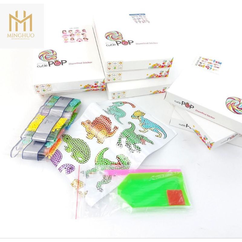 

Sticker Diamond Painting/Mainan Anak Sticker DIY Diamond Cutie Pop