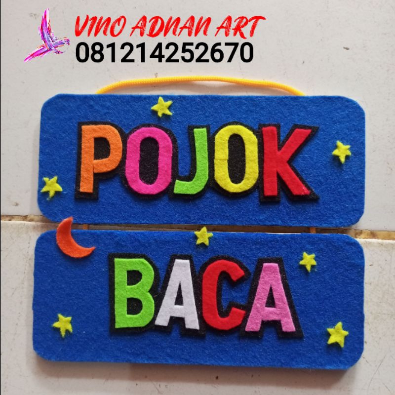

prakarya sekolah dan umum flanel 2 susun uk.8x20cm