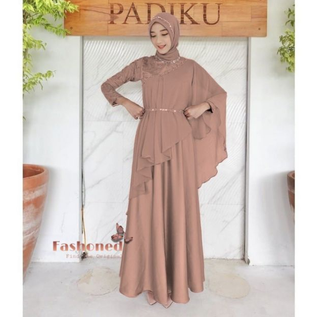 RIZKIYAH 10 IN 1 DRESS MUSLIM WANITA REMAJA KONDANGAN BRUKAT TILLE 10 LOOK JUMBO XXXXL LD 130CM LD 120CM LD 110CM LD 100CM DAN LD 90CM BROKAT TILE MODERN PESTA GAMIS BAJU LEBARAN TERBARU WARNA SAGE GREEN BROWN MILLO RISKIYAH RIZKIYA SAFIRA DRESS GROSIR