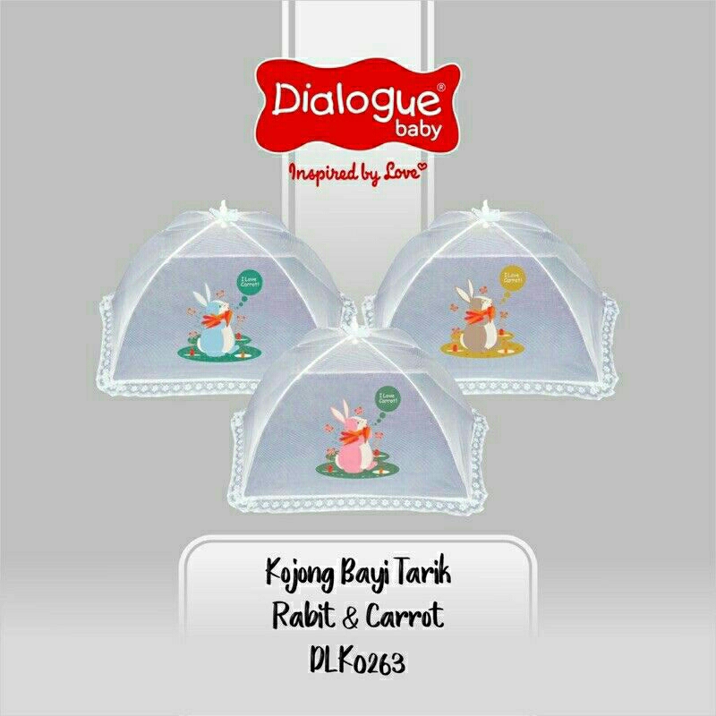 Kojong Bayi Tarik Rabbit & Carrot Dialogue DLK0263 / Kelambu Bayi Dialogue