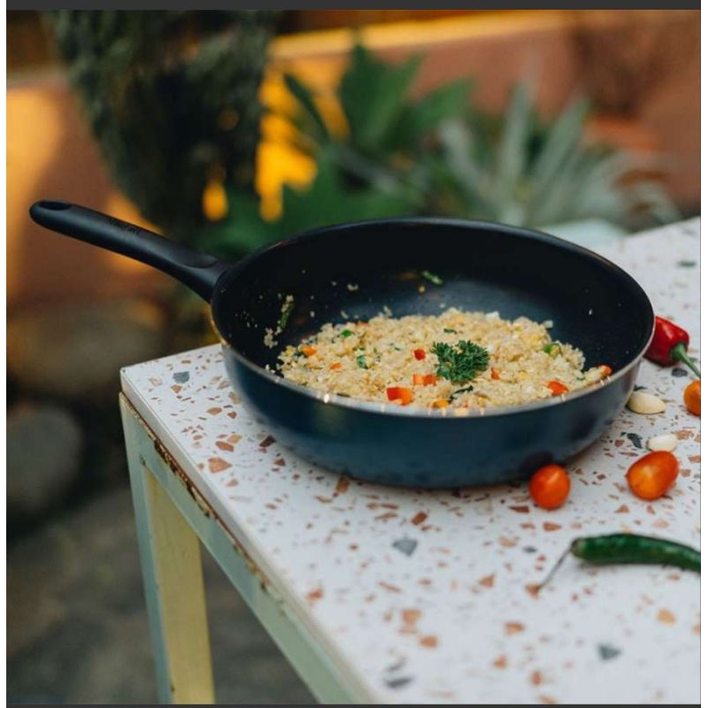 Thermos Frying Pan diameter 28cm Deep Navy