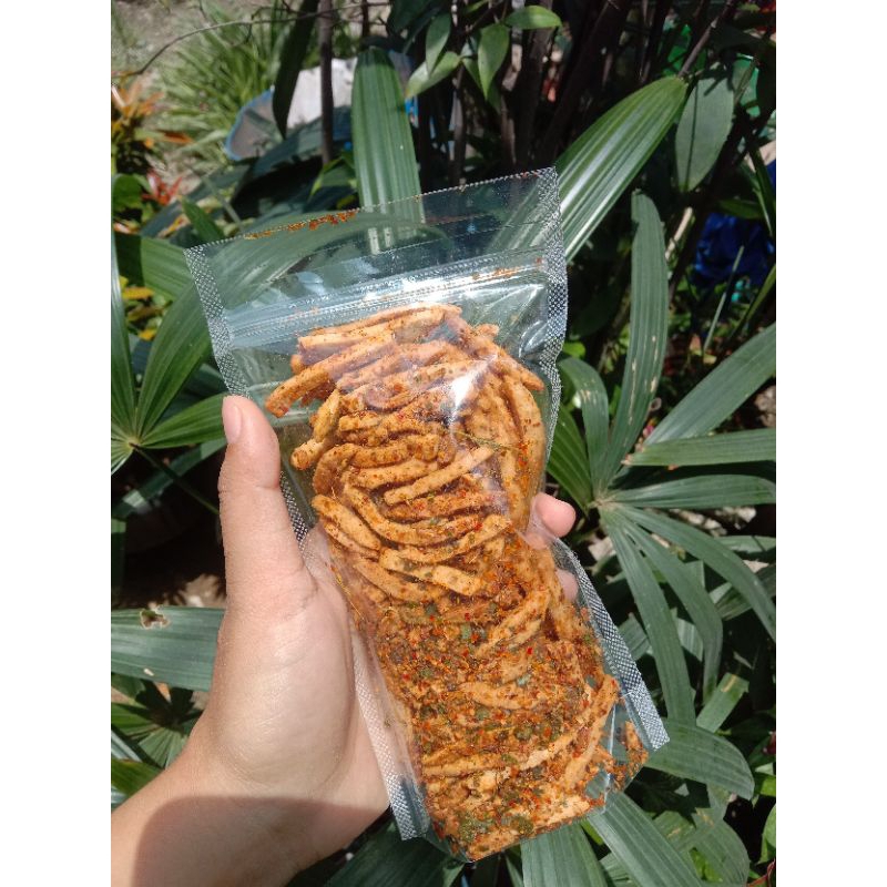 

Basreng pedas daun jeruk