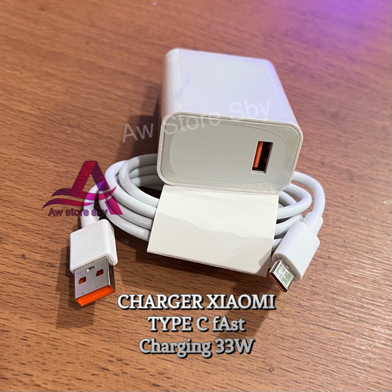 Power Adapter Charger Ori Xiaomi Type C 33W MDY11EZ For Xiaomi Redmi Note 8 Pro 9 Pro 10 Pro/11/mi 10T PRO/ POCO M3 M4 X3 PRO 33Watt