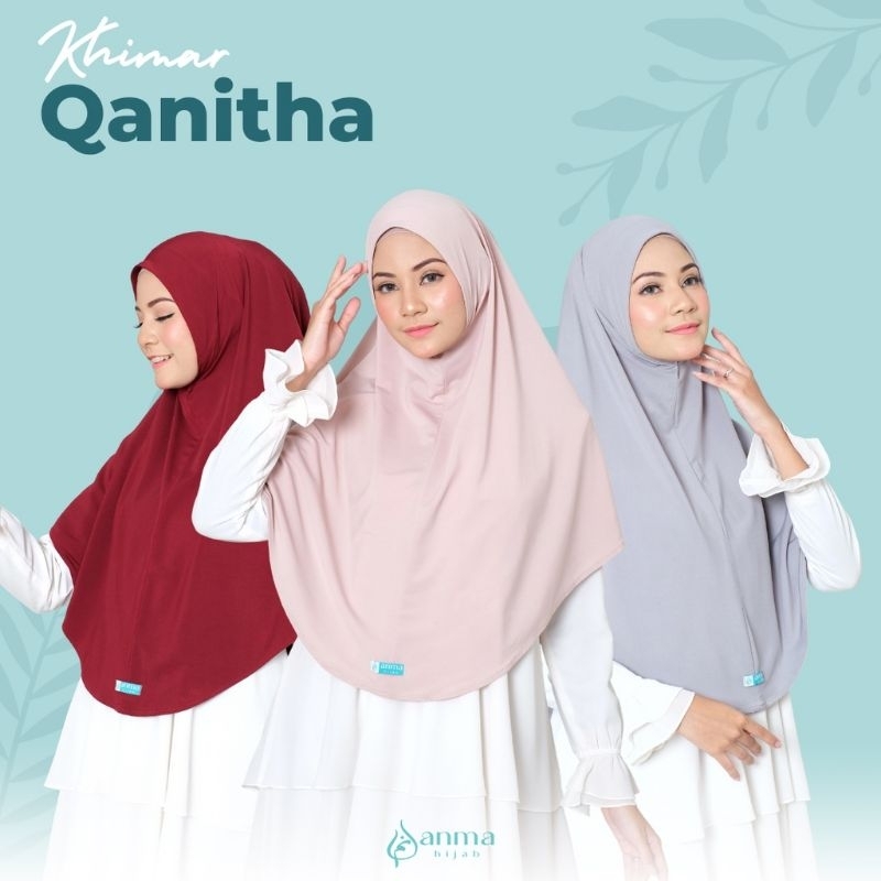 Khimar qanitha by anmahijab | Khimar non pet xL | hijab instan |jilbab