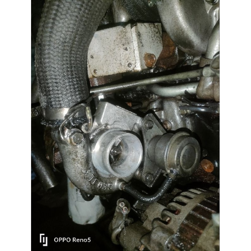 Turbo charger set manifold L200 4M40 strada triton 2800cc
