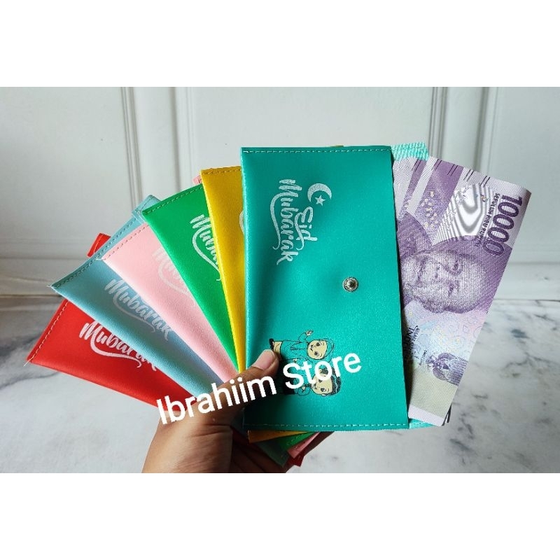 (ISI 12 PCS) DOMPET LEBARAN IDUL FITRI UKURAN BESAR BAHAN CCI / DOMPET UANG KERTAS ANGPAO LEBARAN IDUL FITRI MURAH